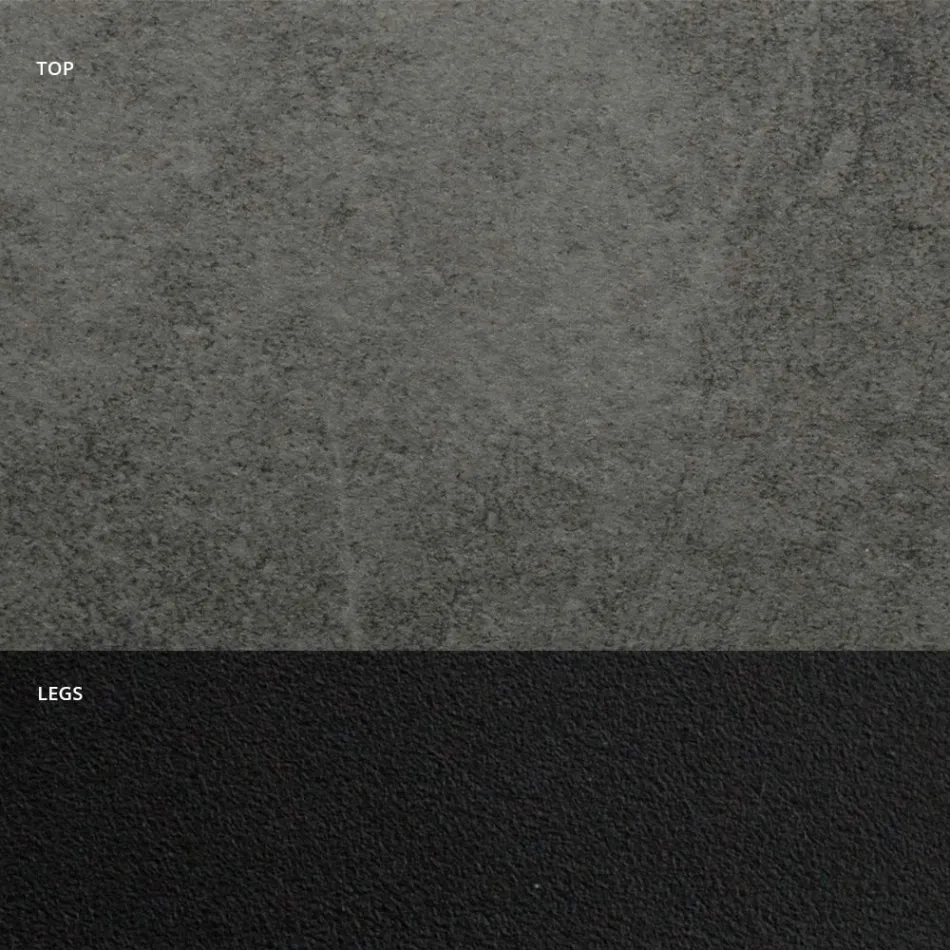 Uitschuifbare eettafel tot 325 cm in laminaat Made in Italy - Seventies Viadurini