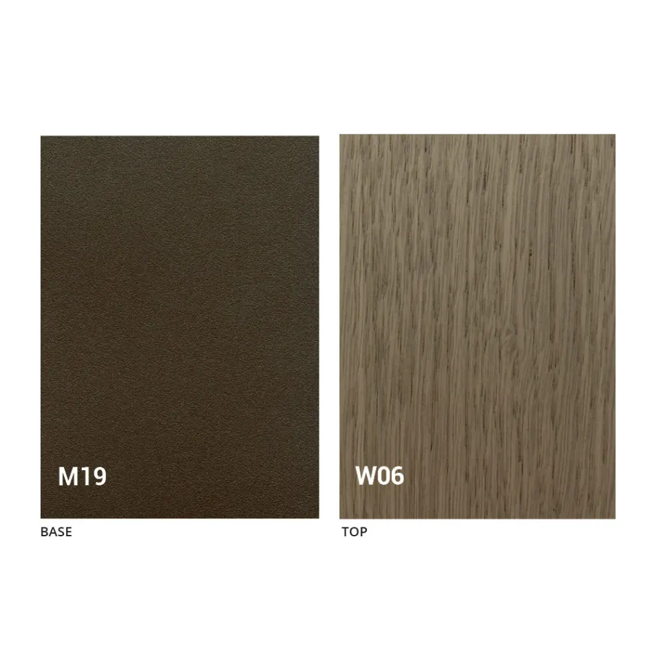 Uitschuifbare eettafel tot 160 cm in hout Made in Italy - Eugenia Viadurini