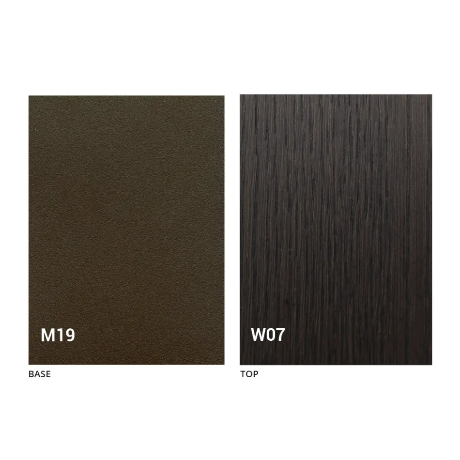 Uitschuifbare eettafel tot 160 cm in hout Made in Italy - Eugenia Viadurini