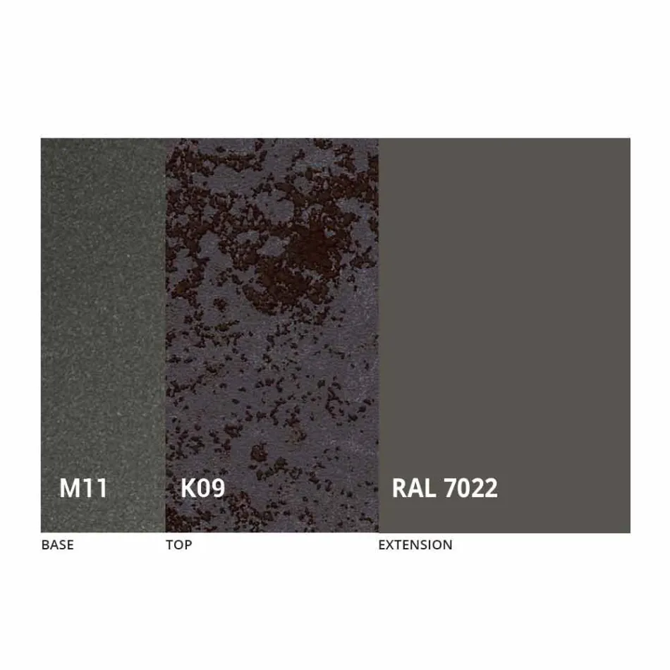 Uitschuifbare eettafel tot 170 cm in keramiek Made in Italy - Tremiti Viadurini