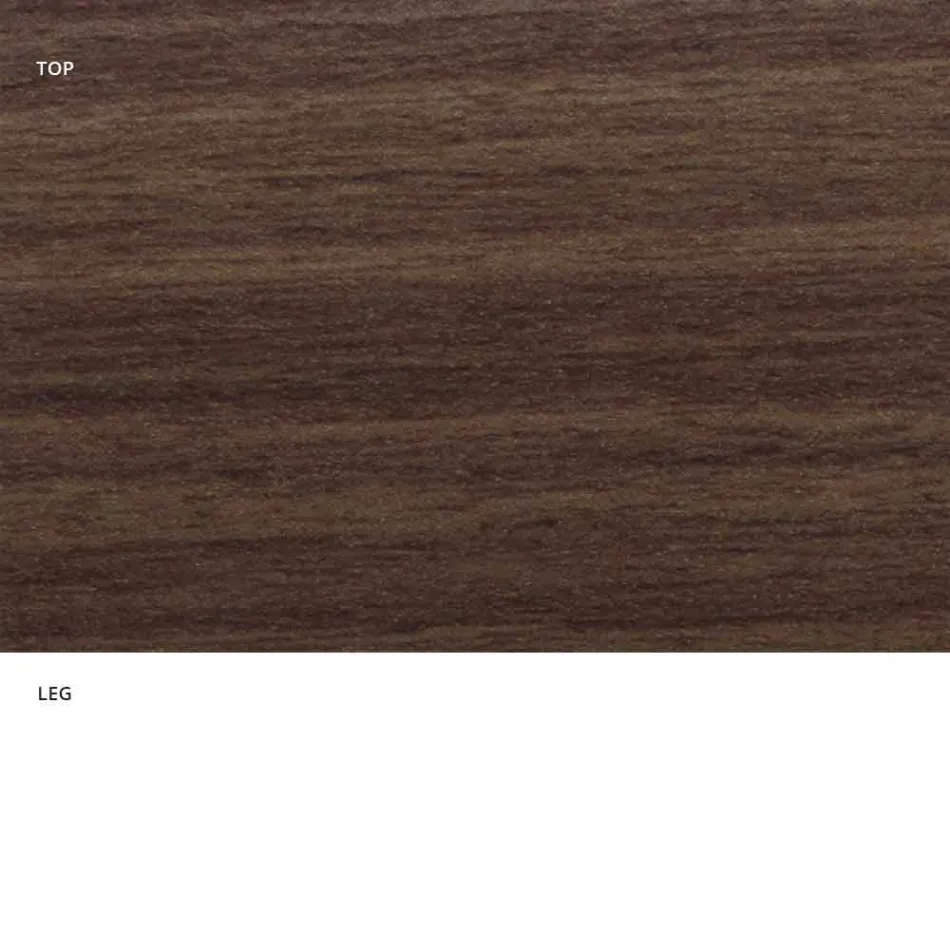 Uitschuifbare eettafel tot 170 cm in laminaat Made in Italy - Dollars Viadurini