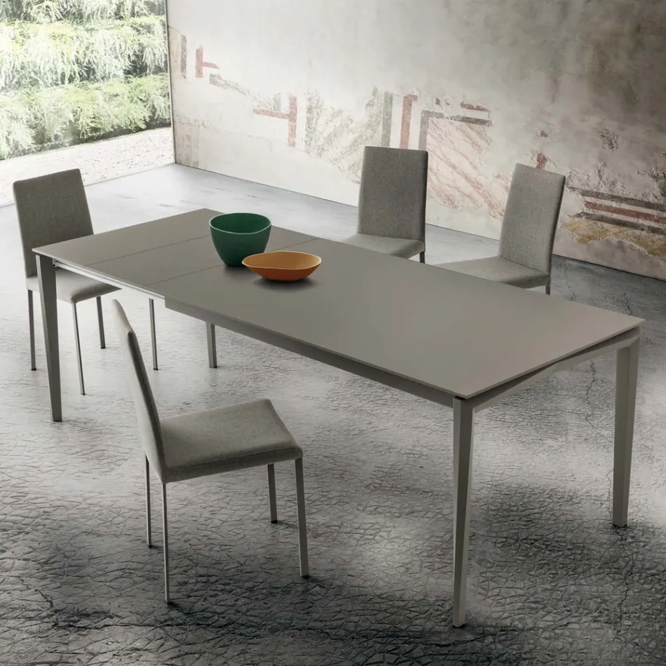 Uitschuifbare eettafel tot 240 cm in Fenix Made in Italy - Fantastisch Viadurini