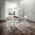 Uitschuifbare eettafel tot 252 cm in Hpl Made in Italy - Efisto Viadurini