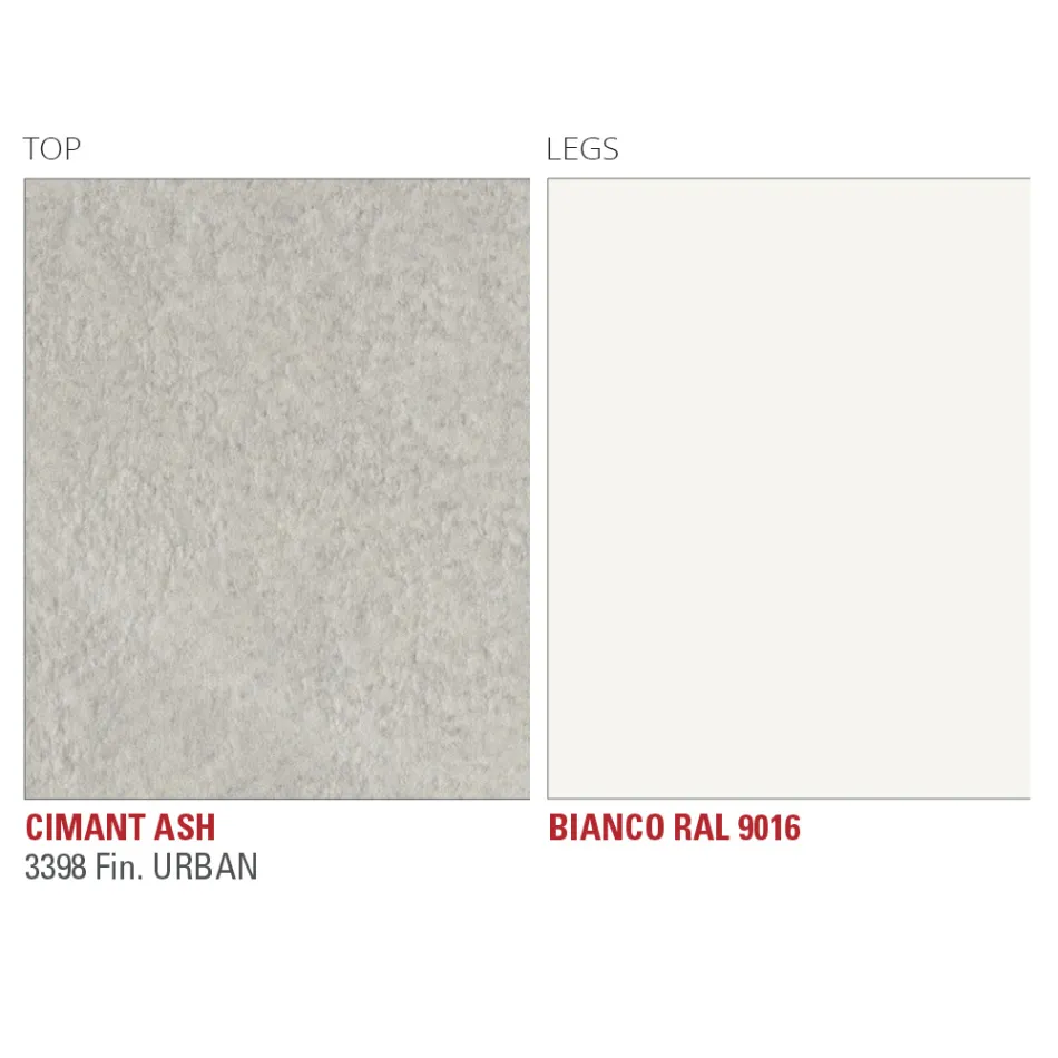 Uitschuifbare eettafel tot 252 cm in Hpl Made in Italy - Efisto Viadurini