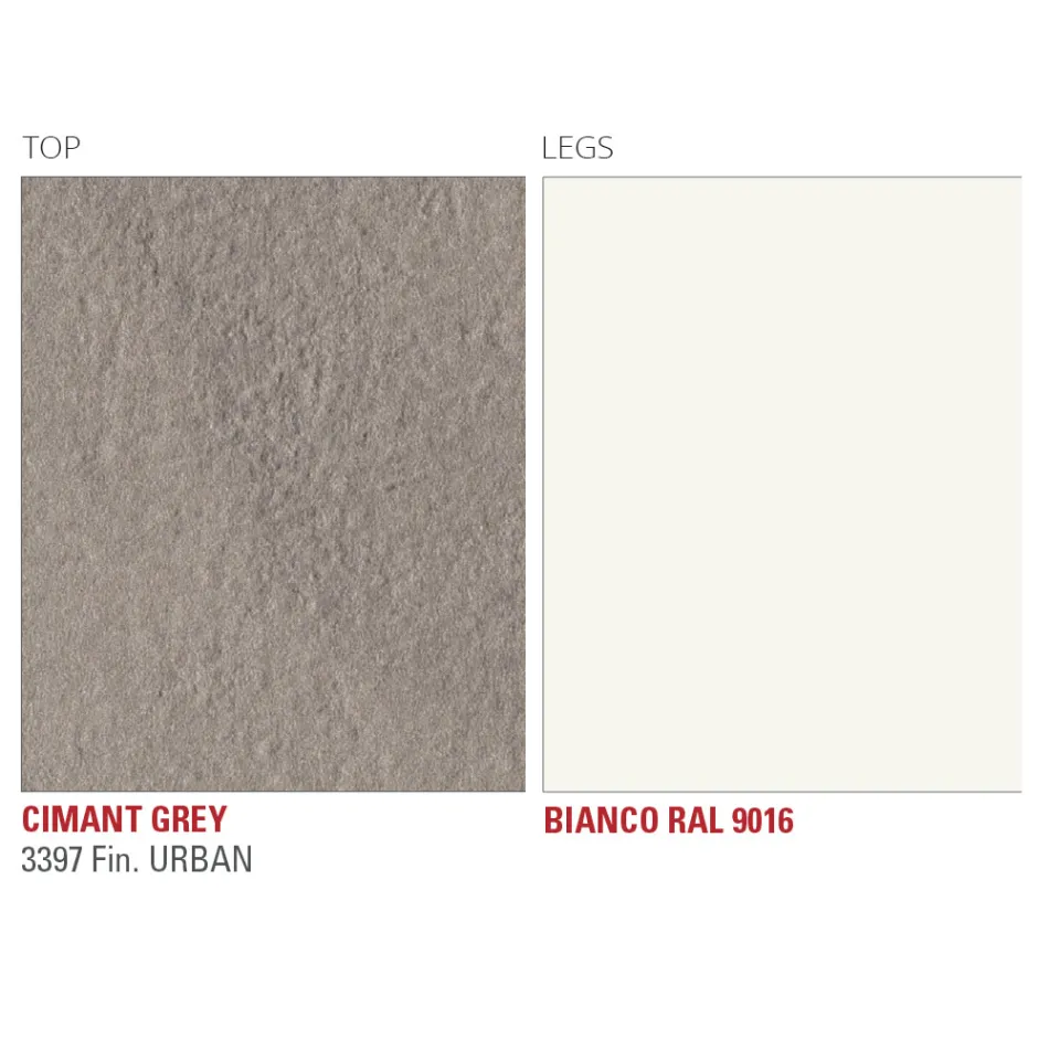 Uitschuifbare eettafel tot 252 cm in Hpl Made in Italy - Efisto Viadurini