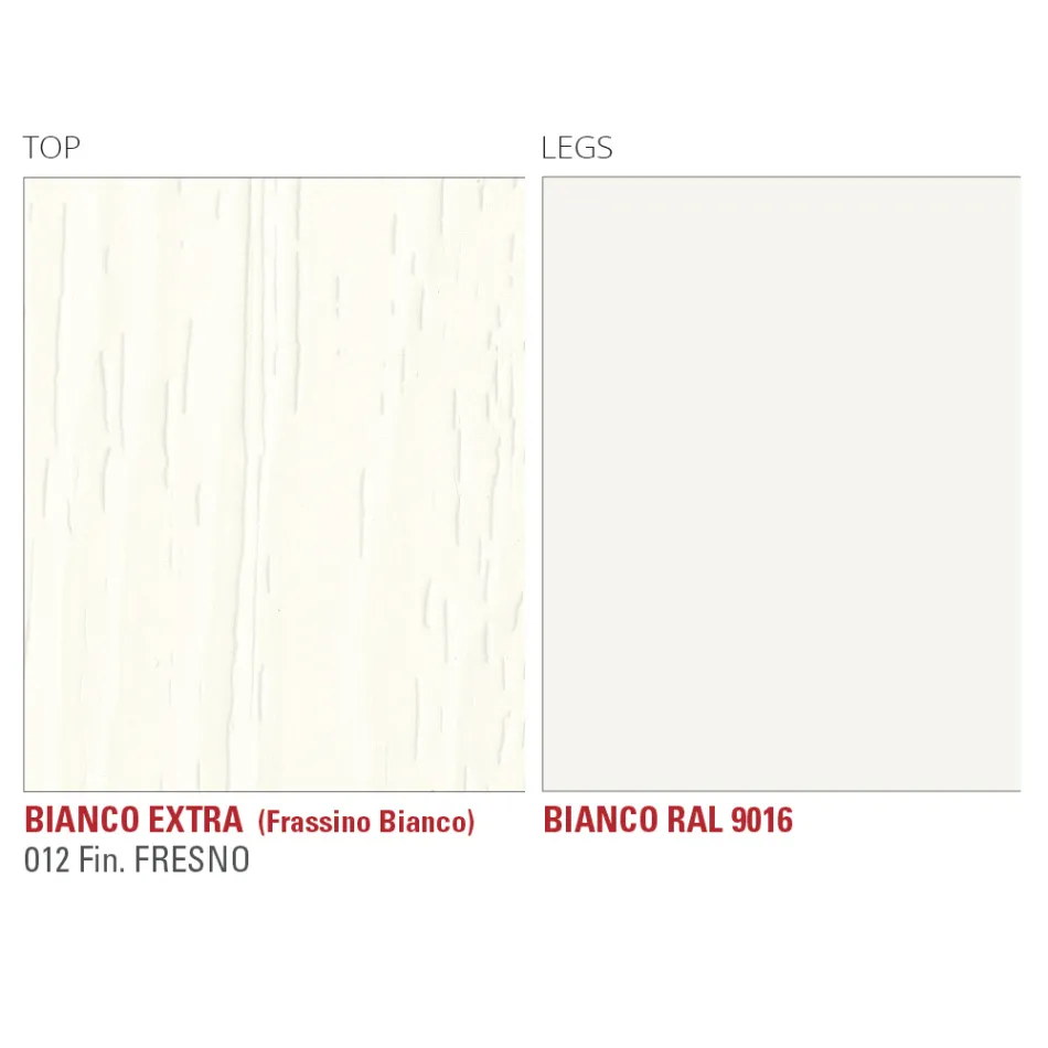 Uitschuifbare eettafel tot 252 cm in Hpl Made in Italy - Efisto Viadurini