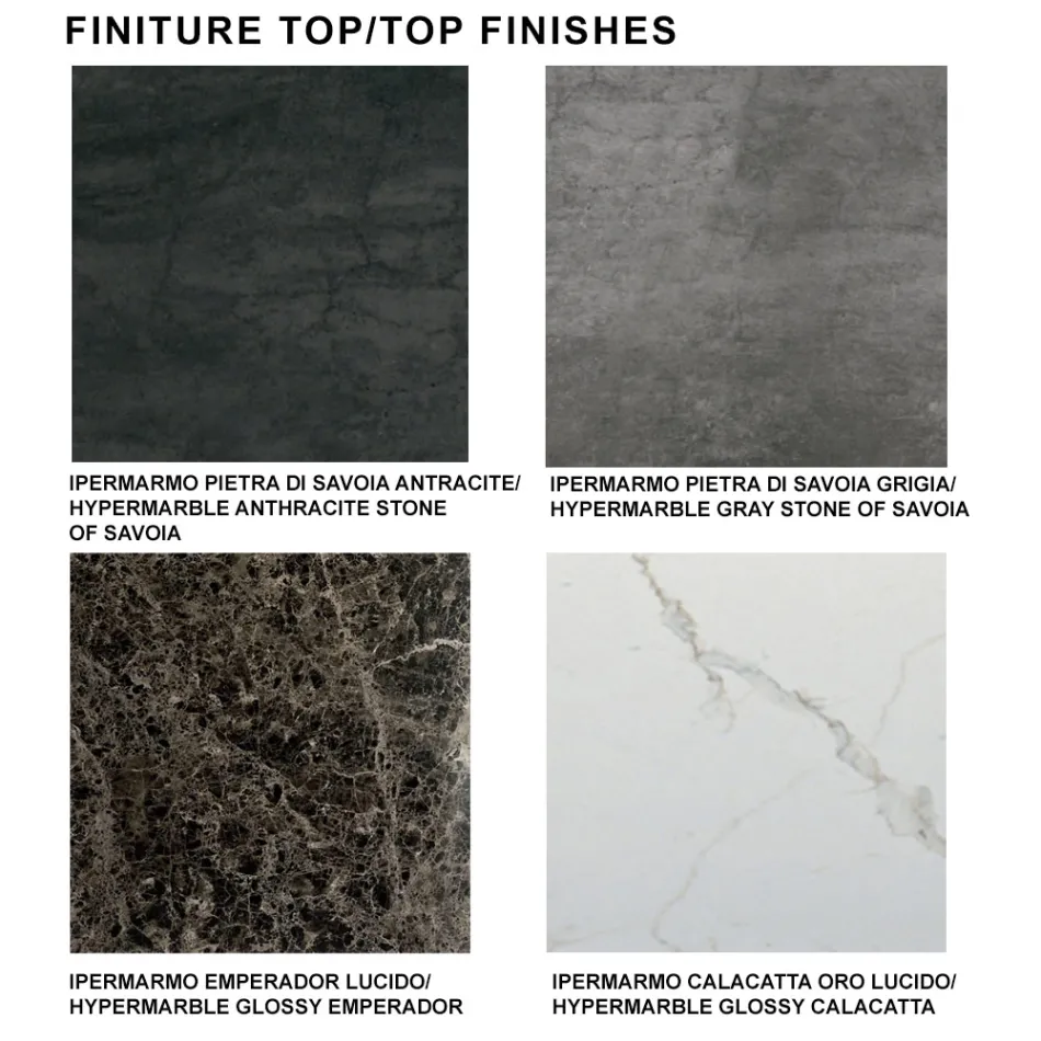 Uitschuifbare eettafel tot 278 cm in Laminam Made in Italy - Settimmio Viadurini