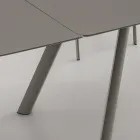 Uitschuifbare eettafel tot 280 cm in Fenix Made in Italy - Lingotto Viadurini