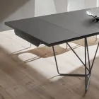 Uitschuifbare eettafel tot 280 cm in Fenix Made in Italy - Eolo Viadurini