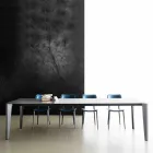 Uitschuifbare eettafel tot 290 cm in Made in Italy Crystal - Polonio Viadurini