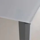 Uitschuifbare eettafel tot 290 cm in Made in Italy Crystal - Polonio Viadurini