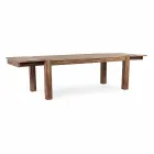 Homemotion - Wonder Wood uitschuifbare eettafel tot 300 cm Viadurini