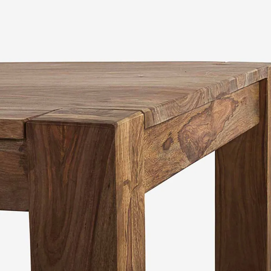 Homemotion - Wonder Wood uitschuifbare eettafel tot 300 cm Viadurini