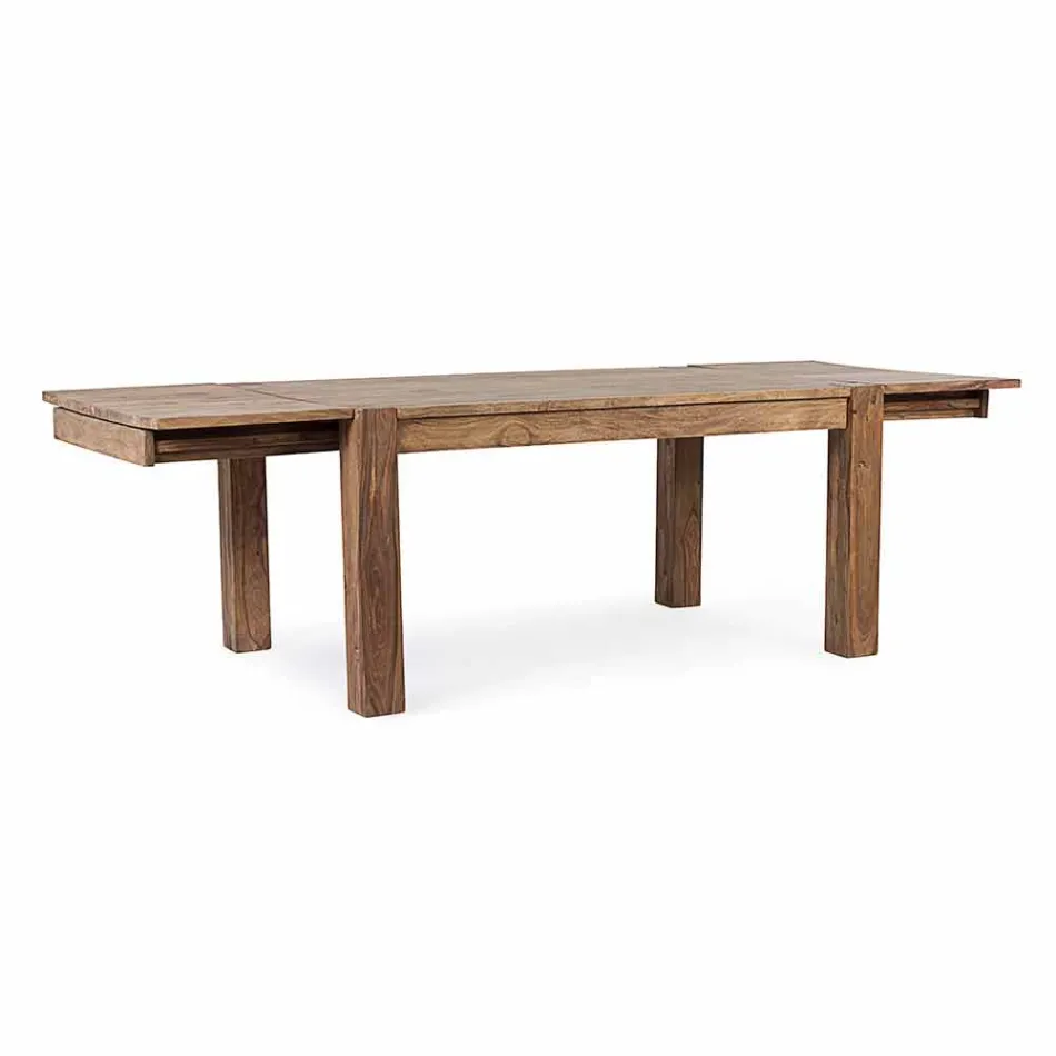 Homemotion - Wonder Wood uitschuifbare eettafel tot 300 cm Viadurini