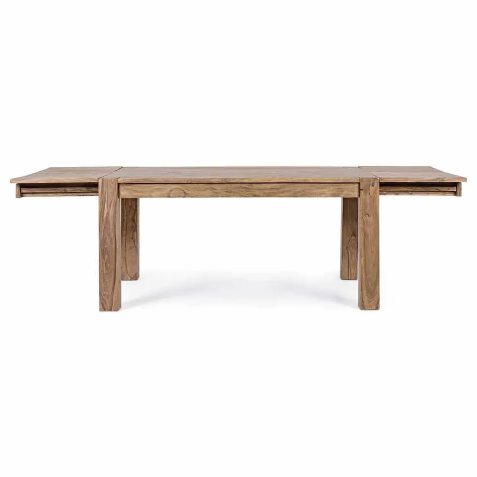Homemotion - Wonder Wood uitschuifbare eettafel tot 300 cm Viadurini