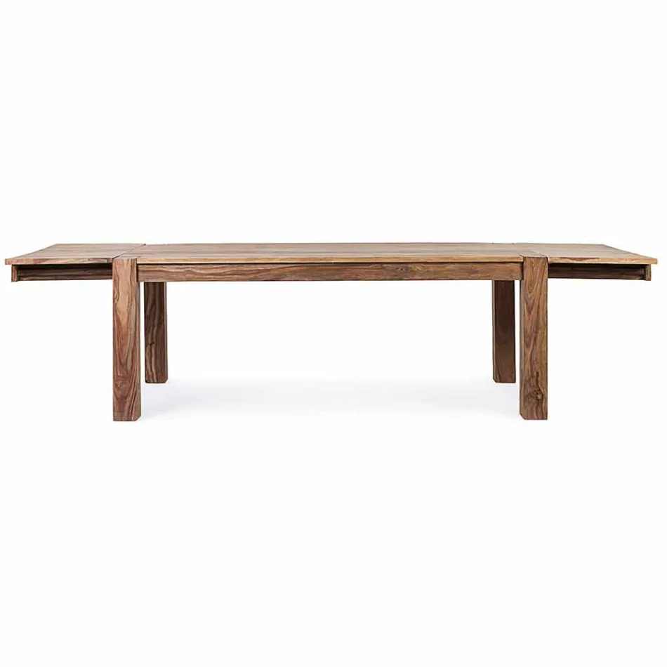 Homemotion - Wonder Wood uitschuifbare eettafel tot 300 cm Viadurini