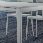 Uitschuifbare eettafel tot 310 cm in melamine Made in Italy - jaren zeventig Viadurini