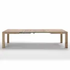 Eettafel uitschuifbaar tot 320 cm modern design Oky Viadurini