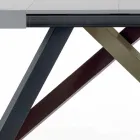 Uitschuifbare eettafel tot 450 cm in laminaat Made in Italy - Salentino Viadurini