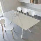 Uitschuifbare eettafel in verschillende afwerkingen - Shaila Viadurini