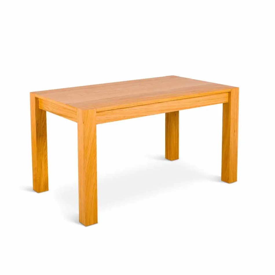 Extensible eettafel in eiken Phaedrus, made in Italy Viadurini