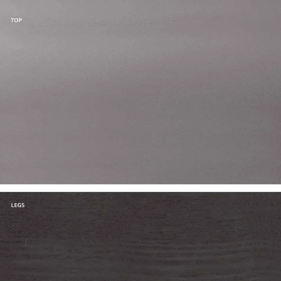 Uitschuifbare moderne glazen eettafel gemaakt in Italië, Azad Viadurini