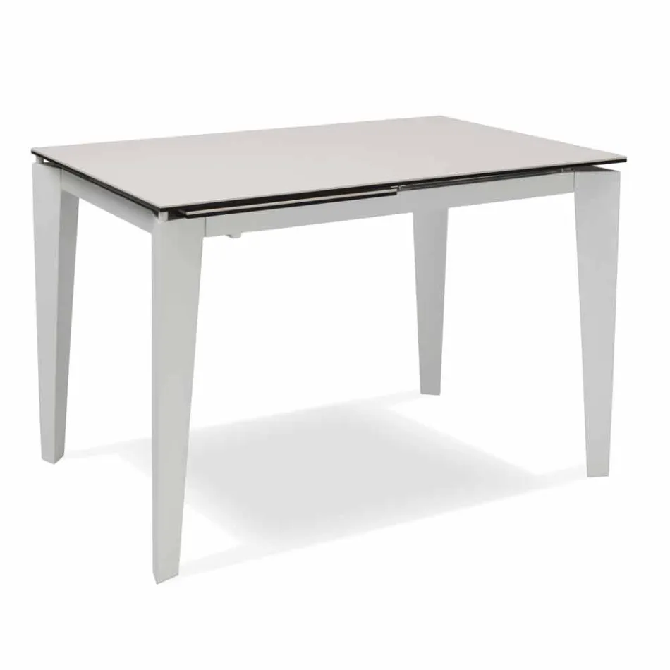 Dining keramische Uitschuiftafel, 120 / cm 170xP80, Bino Viadurini