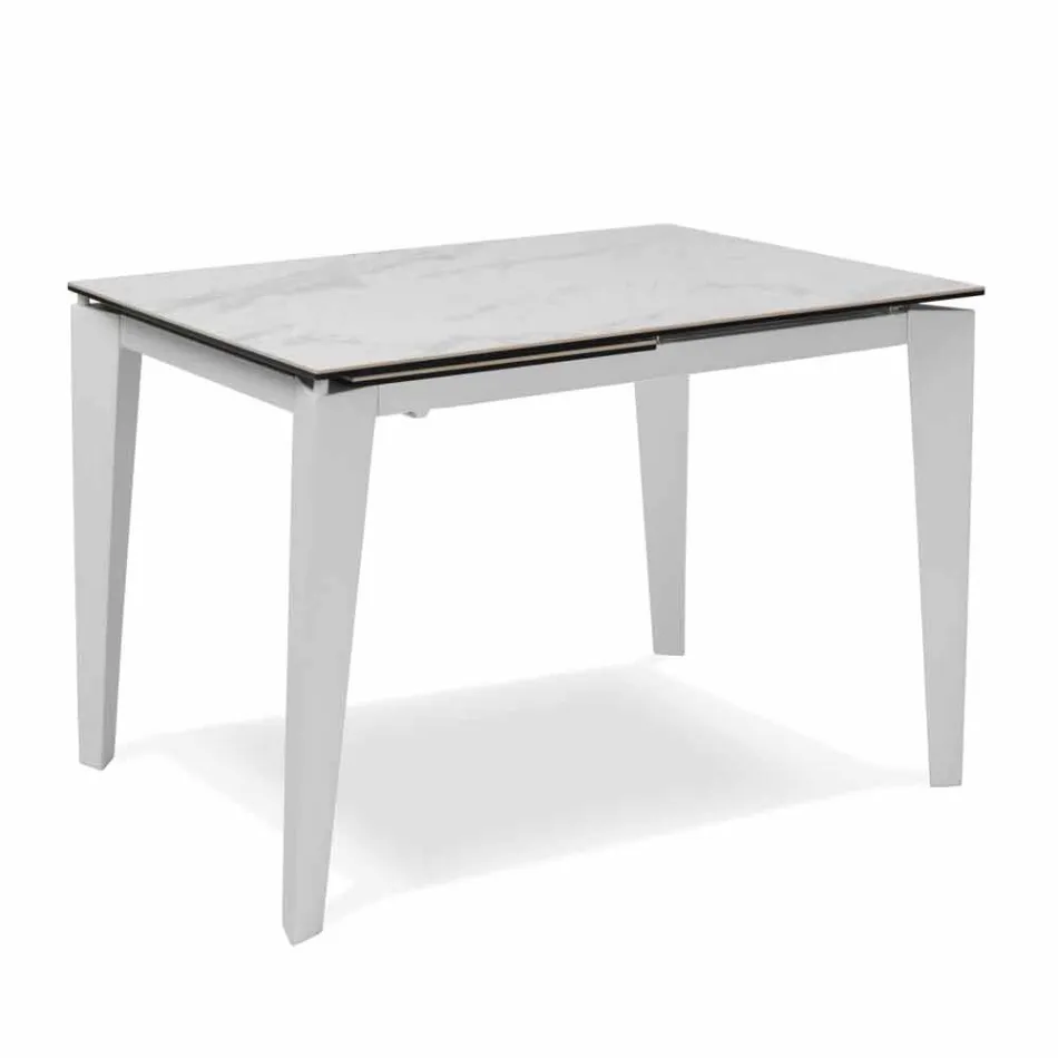 Dining keramische Uitschuiftafel, 120 / cm 170xP80, Bino Viadurini