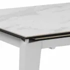 Dining keramische Uitschuiftafel, 120 / cm 170xP80, Bino Viadurini