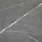 Eettafel die zich uitstrekt en verbreedt in melamine en metaal - Devendra Viadurini