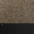 Eettafel met tonblad in HPL-laminaat Made in Italy - Grotta Viadurini