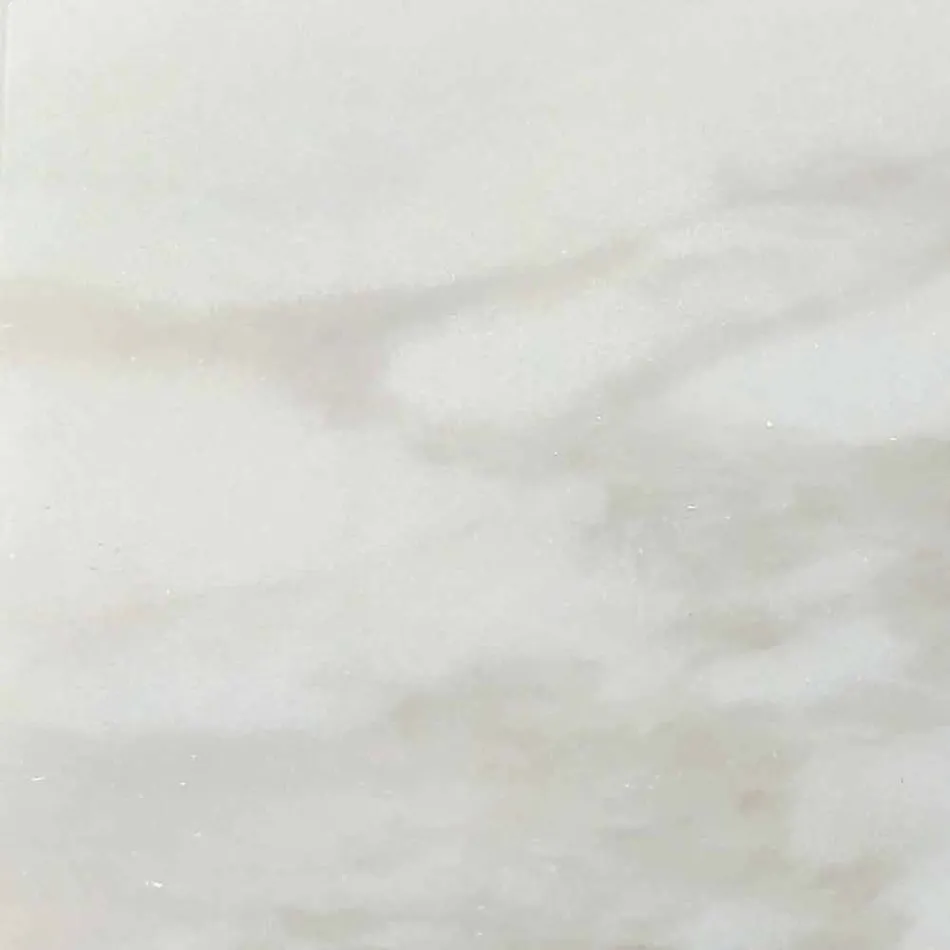 Eettafel met ovaal marmeren blad Made in Italy - Superb Viadurini