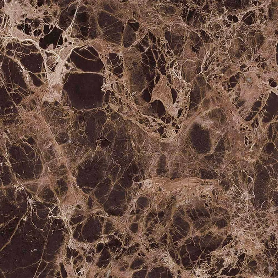 Eettafel met ovaal marmeren blad Made in Italy - Superb Viadurini