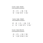 Rechthoekige buiteneettafel in gegalvaniseerd staal Made in Italy - Elvia Viadurini