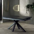 Design eettafel met uitschuifbaar keramisch blad tot 240 cm - Ultron Viadurini