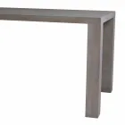Modern design eettafel in massief eiken, L160xP90cm, Loran Viadurini