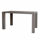 Modern design eettafel in massief eiken, L160xP90cm, Loran Viadurini