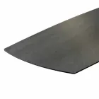 Design eettafel in keramiek en gerookt glazen onderstel gemaakt in Italië - willekeurig Viadurini