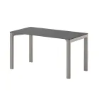 Design eettafel in Hpl en gekleurd polyethyleen Made in Italy - Jamala Viadurini