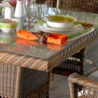 Table dining polyethyleen hand geweven Tsjaad Viadurini