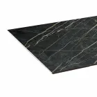 Keramische eettafel en Extralight glazen voet gemaakt in Italië - willekeurig Viadurini