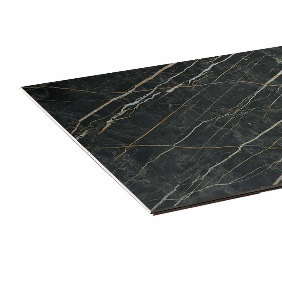 Keramische eettafel en Extralight glazen voet gemaakt in Italië - willekeurig Viadurini