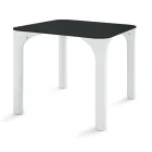Hpl eettafel met polyethyleen poten Made in Italy - Glen Viadurini
