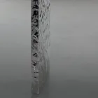 Eettafel van fineer en gehamerd staal Made in Italy - Strappo Viadurini