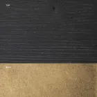 Eettafel in geknoopt eikenhout en metalen elementen Made in Italy - Giusy Viadurini