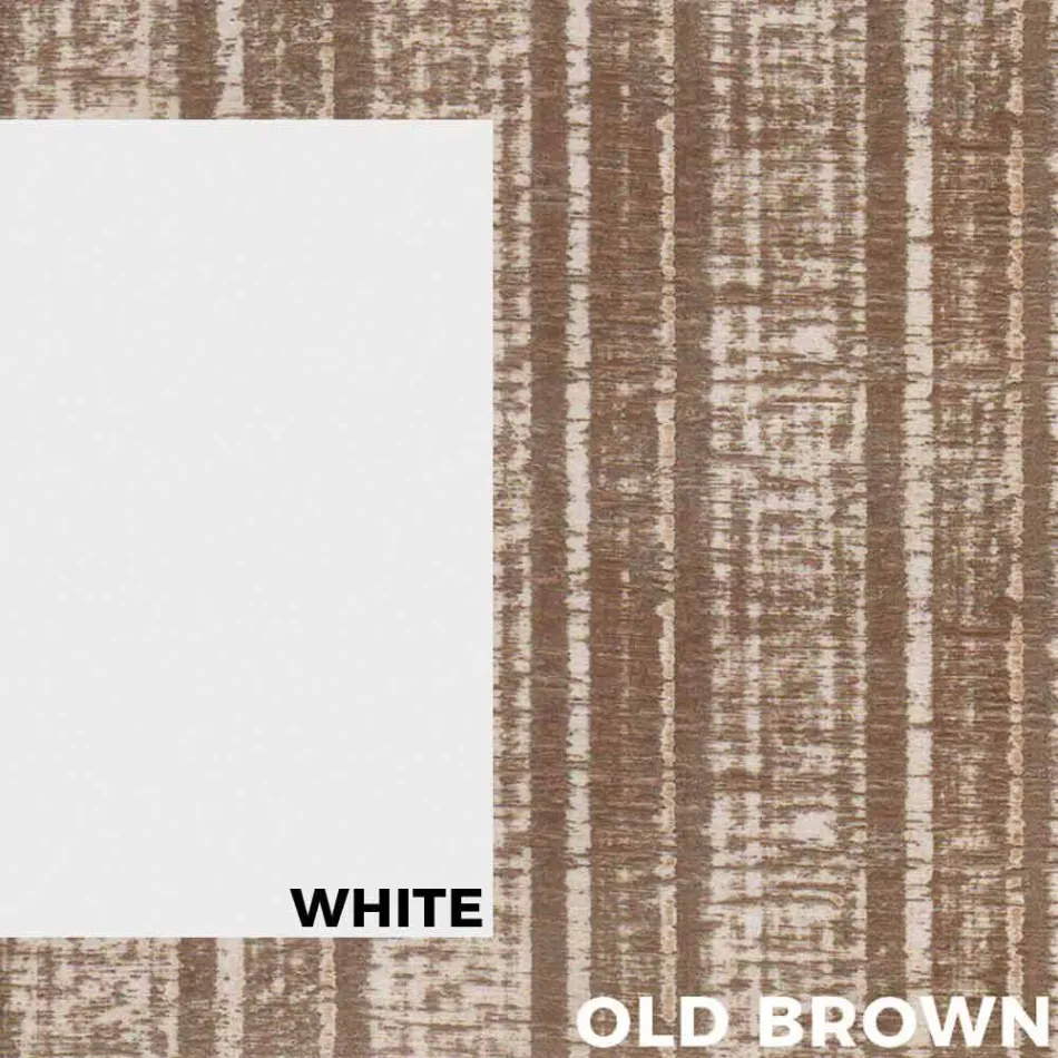 Modern Design Outdoor houten en aluminium eettafel - Ganges Viadurini