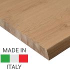 Eettafel in gefineerd hout en metaal Made in Italy - Persico Viadurini