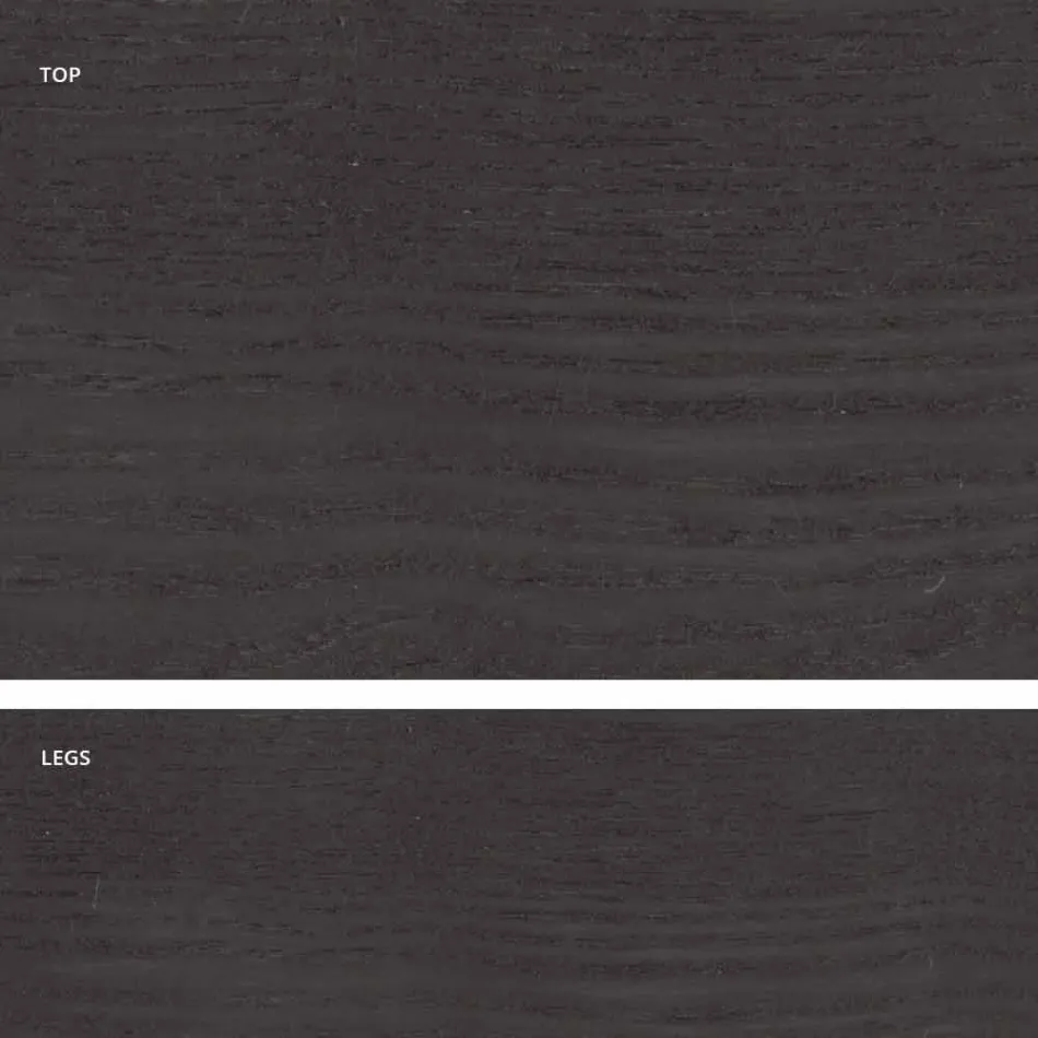 Mdf design houten eettafel gemaakt in Italië, Egisto Viadurini