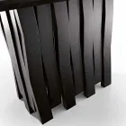 Mdf design houten eettafel gemaakt in Italië, Egisto Viadurini