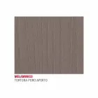 Eettafel in melamine en geverfd metaal Made in Italy - Remigio Viadurini